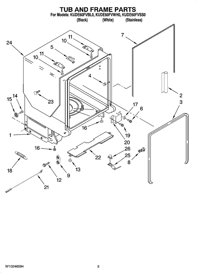 Diagram for KUDE60FVSS0