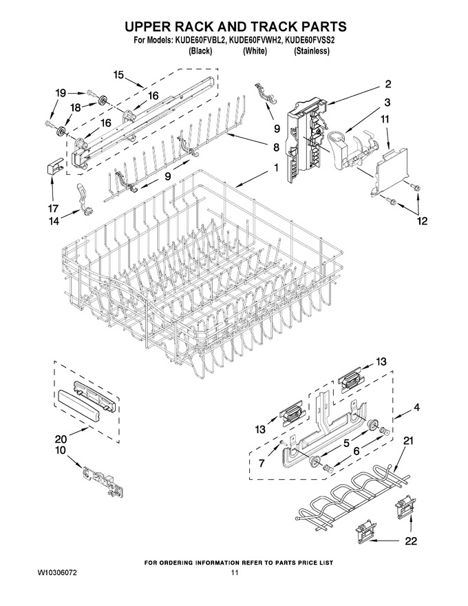 Diagram for KUDE60FVWH2