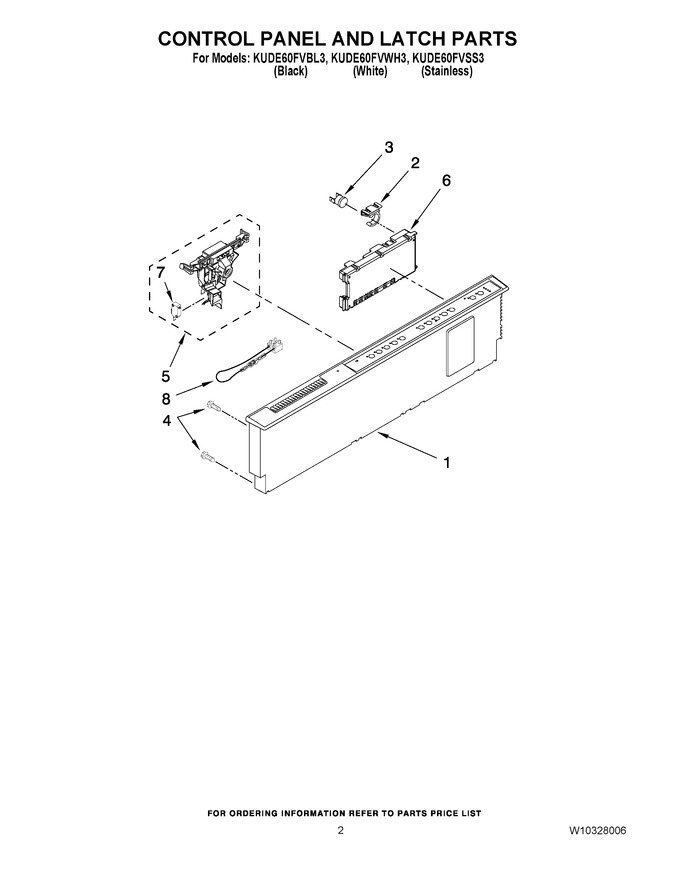 Diagram for KUDE60FVWH3