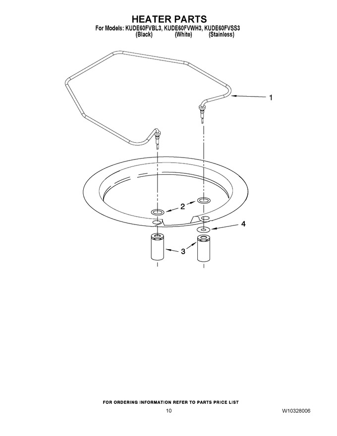 Diagram for KUDE60FVWH3