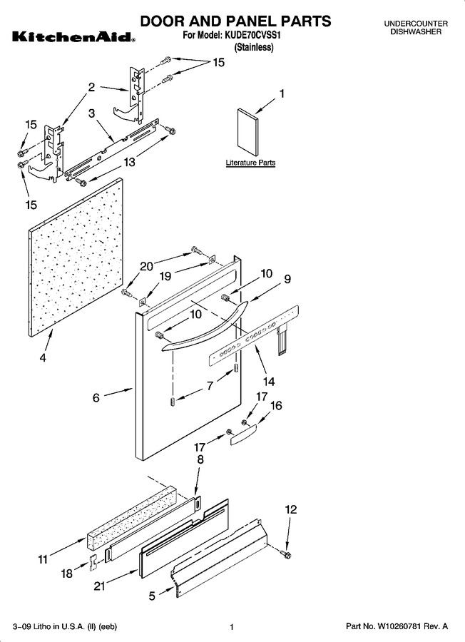 Diagram for KUDE70CVSS1