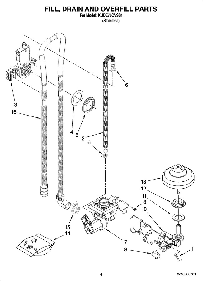 Diagram for KUDE70CVSS1