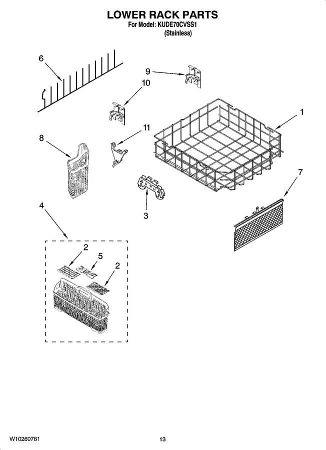 Diagram for KUDE70CVSS1
