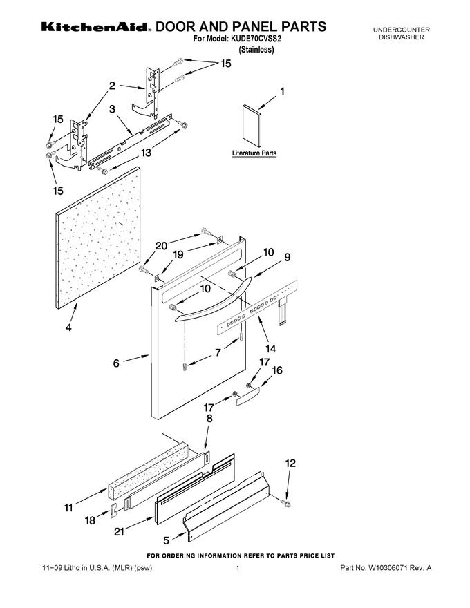 Diagram for KUDE70CVSS2