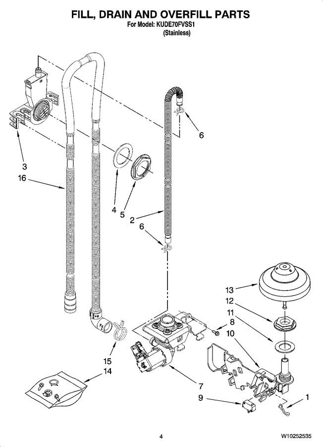 Diagram for KUDE70FVSS1