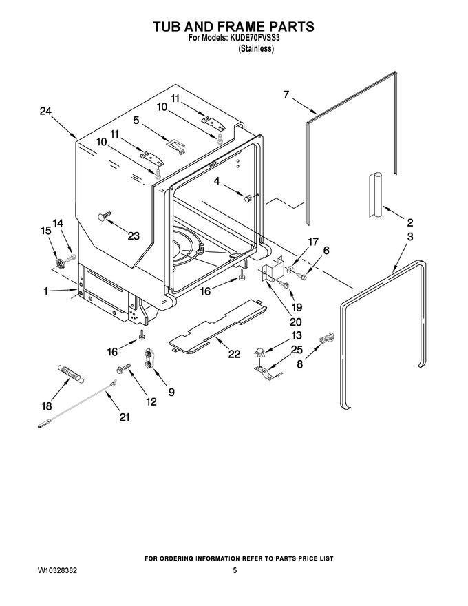 Diagram for KUDE70FVSS3
