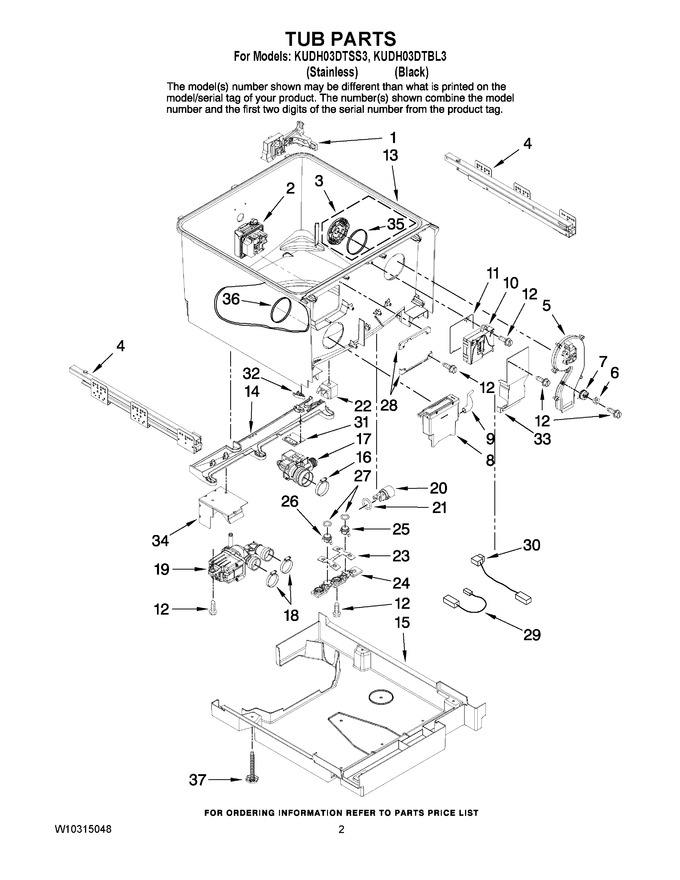 Diagram for KUDH03DTBL3