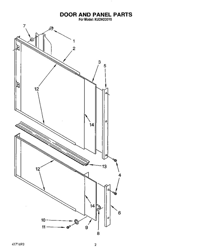 Diagram for KUDH230Y0