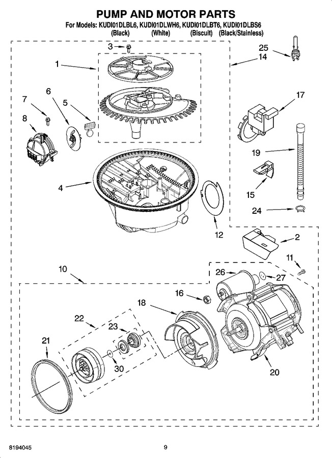 Diagram for KUDI01DLBL6