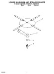 Diagram for 04 - Lower Washarm And Strainer Parts