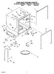 Diagram for 07 - Tub And Frame Parts