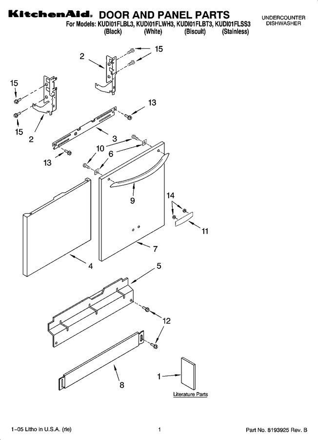 Diagram for KUDI01FLBL3
