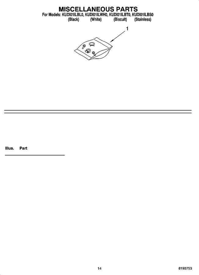 Diagram for KUDI01ILBL0