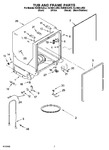 Diagram for 07 - Tub And Frame Parts