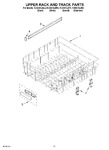 Diagram for 09 - Upper Rack And Track