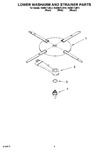 Diagram for 04 - Lower Washarm And Strainer Parts