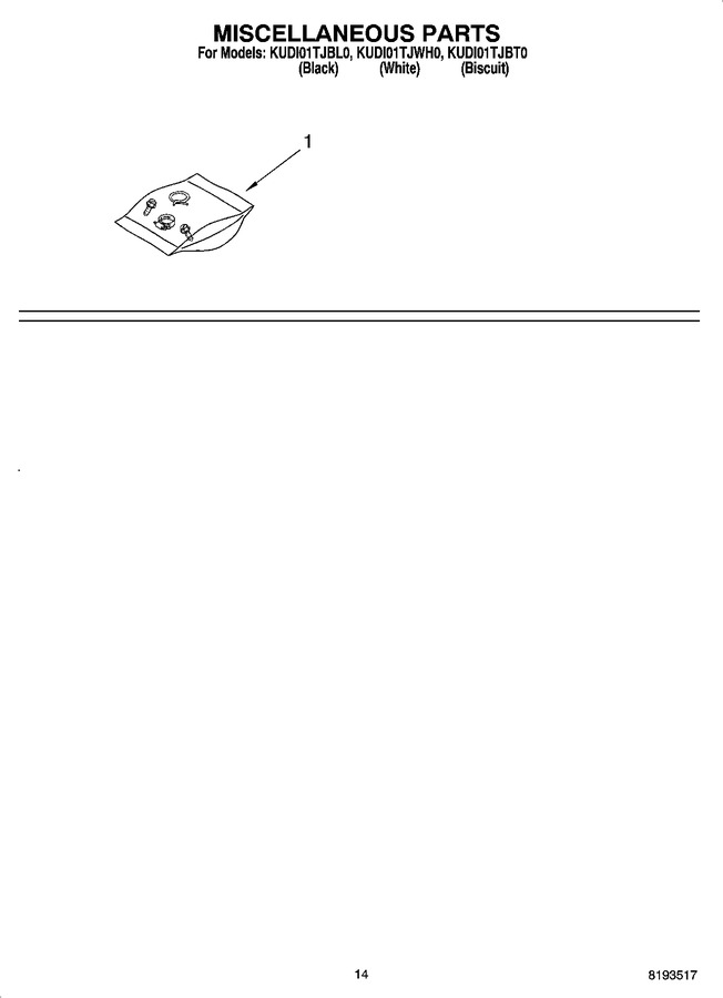 Diagram for KUDI01TJBL0