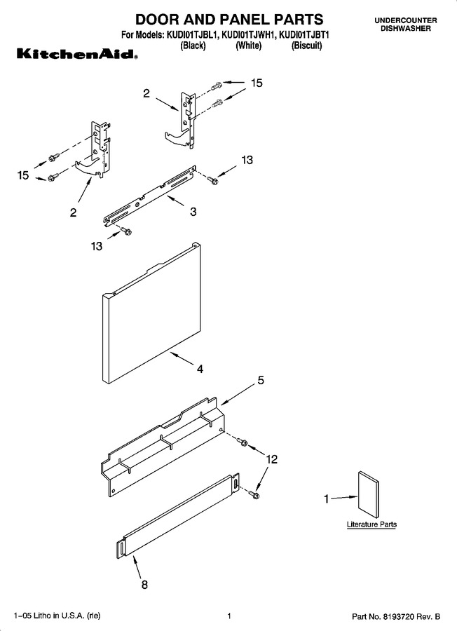 Diagram for KUDI01TJBL1