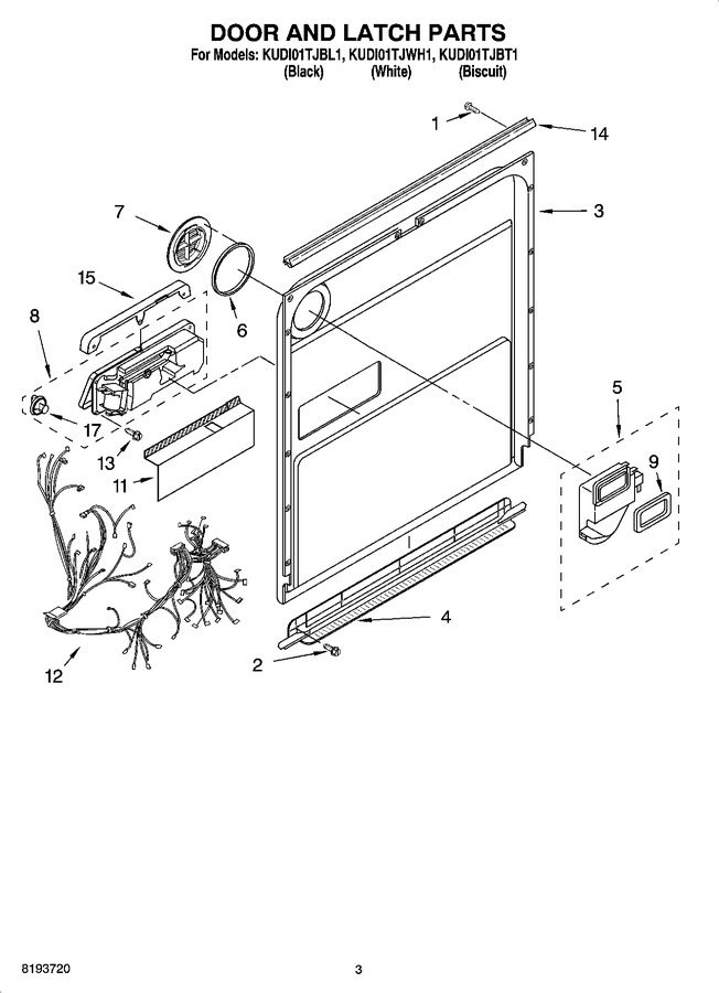 Diagram for KUDI01TJBL1