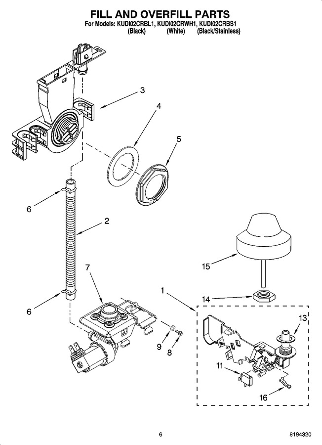 Diagram for KUDI02CRWH1