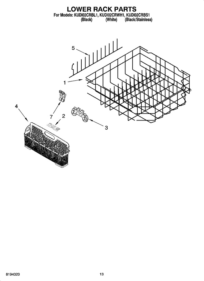 Diagram for KUDI02CRBL1