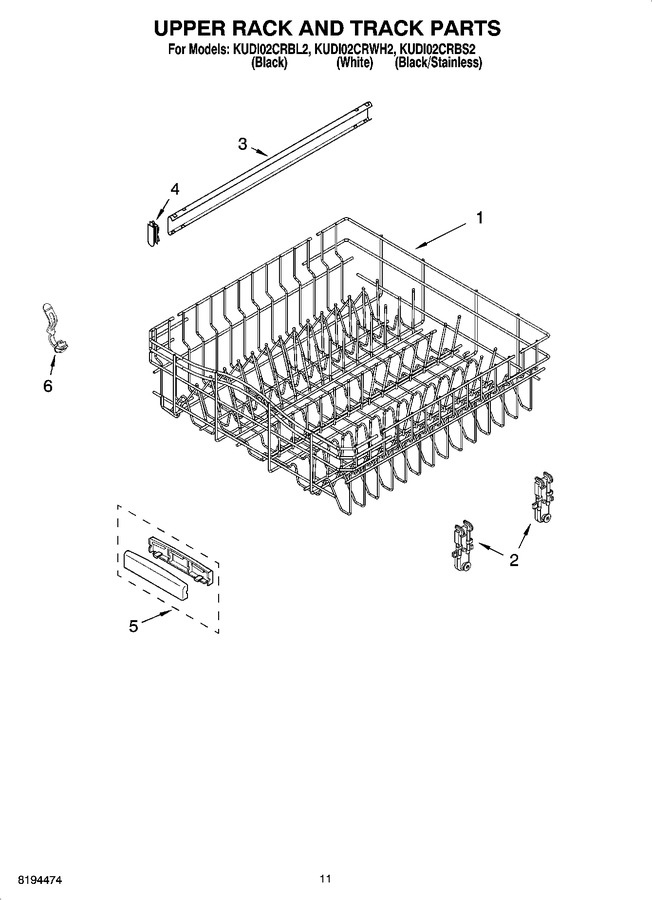 Diagram for KUDI02CRBL2