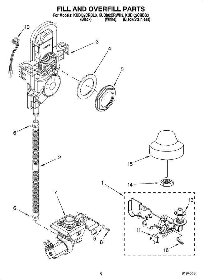 Diagram for KUDI02CRBL3