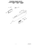 Diagram for 02 - Control Panel Parts