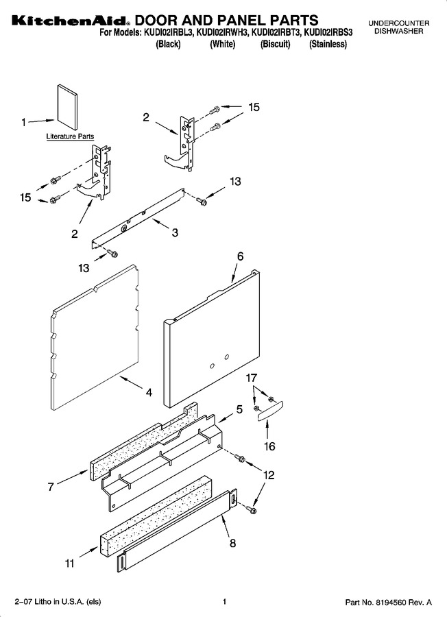 Diagram for KUDI02IRWH3
