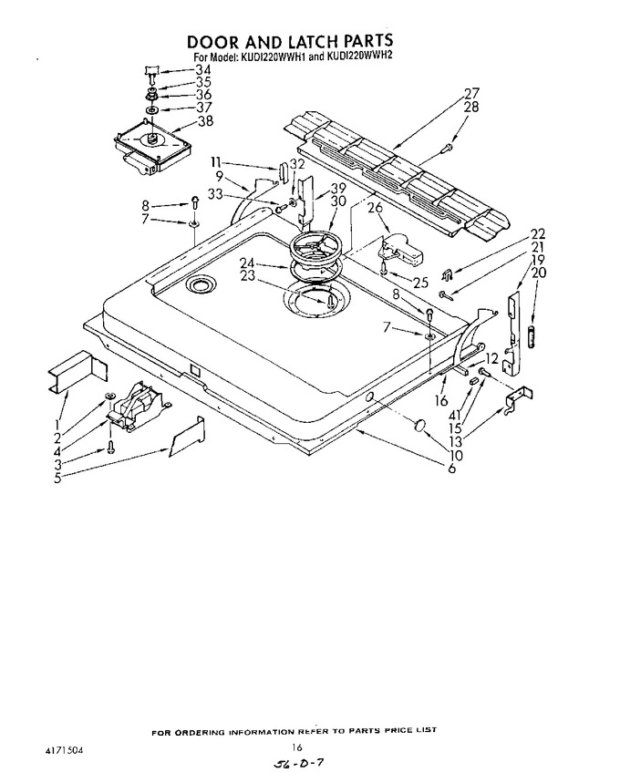 Diagram for KUDI220WWH1