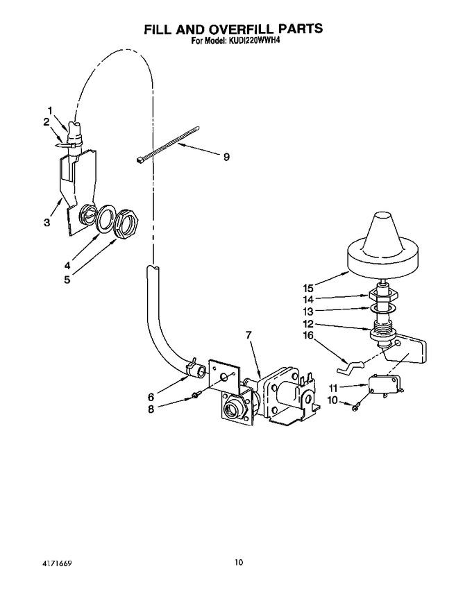 Diagram for KUDI220WWH4