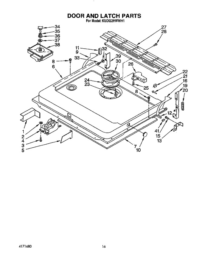 Diagram for KUDI22HWWH1