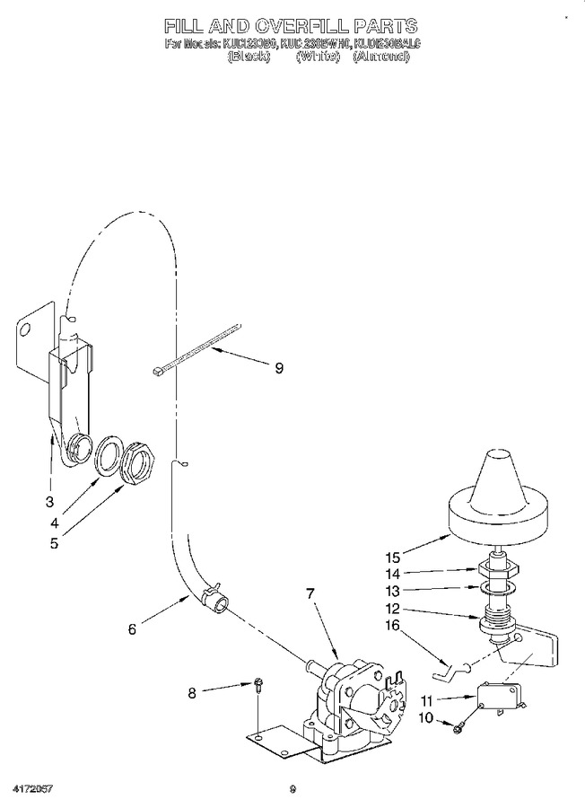Diagram for KUDI230BW0