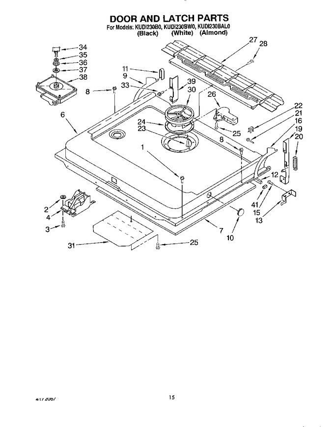 Diagram for KUDI230BAL0