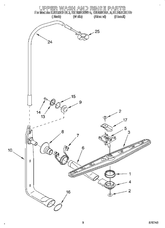 Diagram for KUDI25CHBT0