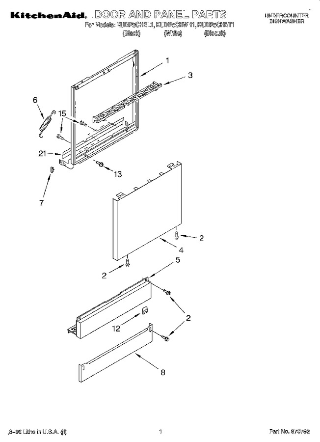 Diagram for KUDI25CHWH1