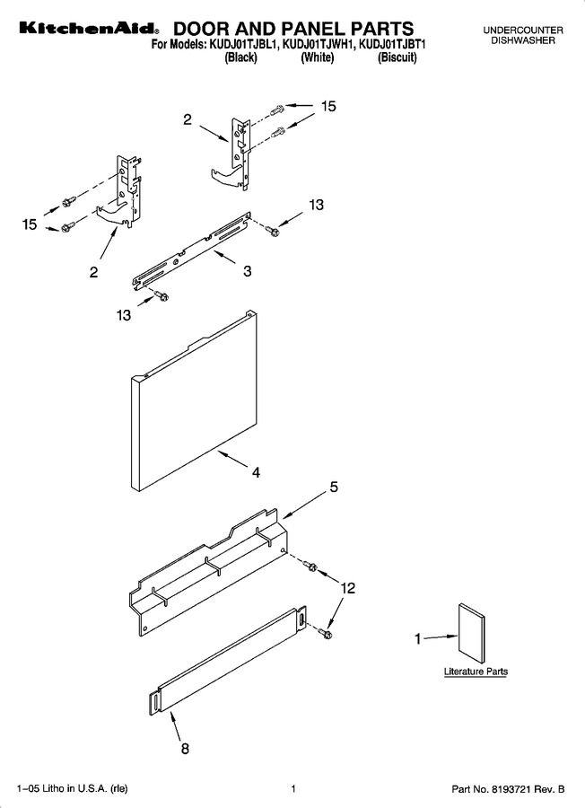 Diagram for KUDJ01TJBL1