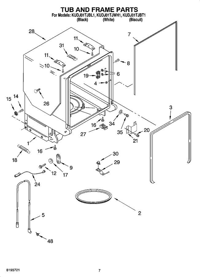 Diagram for KUDJ01TJBL1