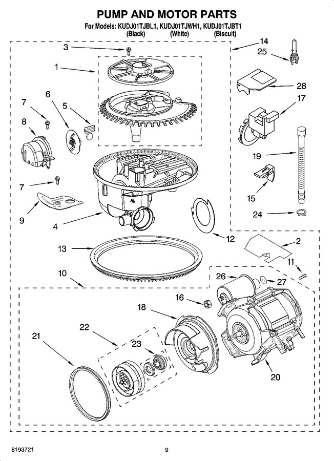 Diagram for KUDJ01TJBL1
