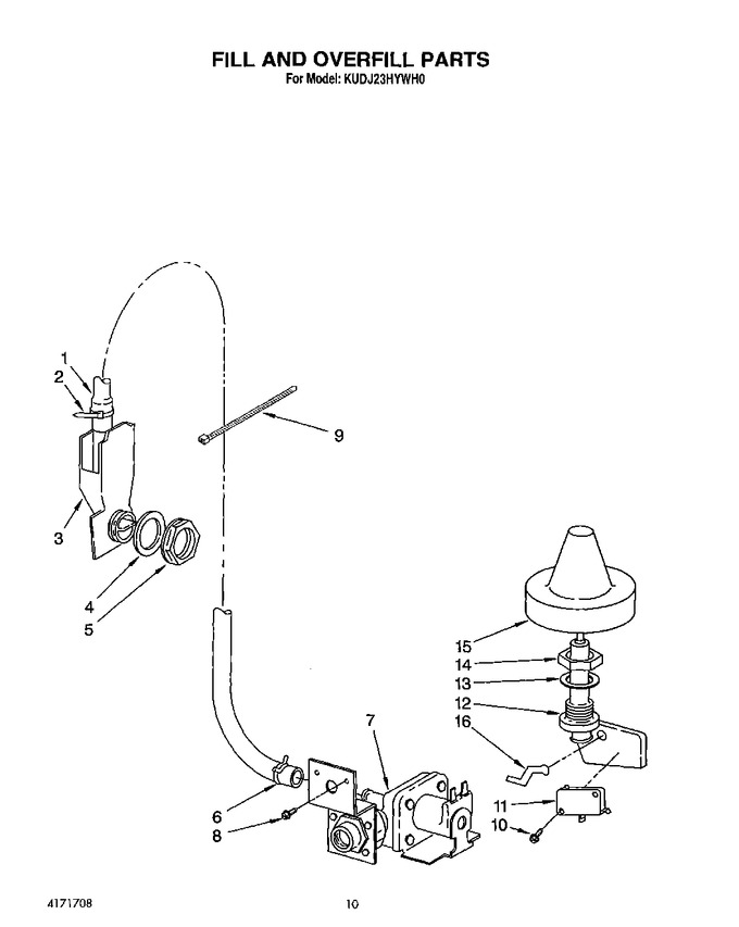 Diagram for KUDJ23HYWH0