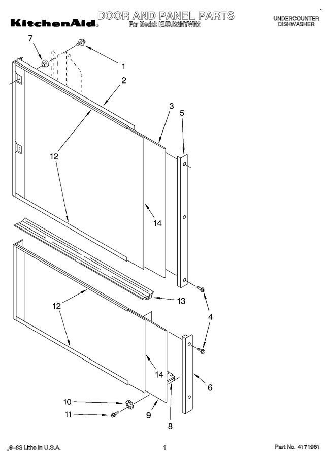 Diagram for KUDJ23HYWH2