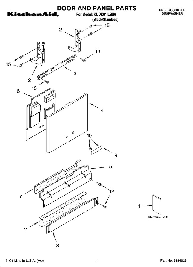 Diagram for KUDK01ILBS6
