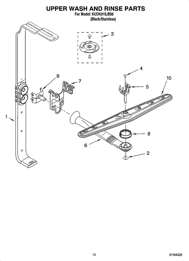 Diagram for KUDK01ILBS6