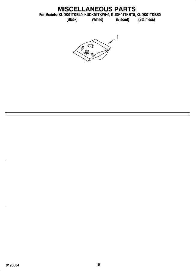 Diagram for KUDK01TKBL0