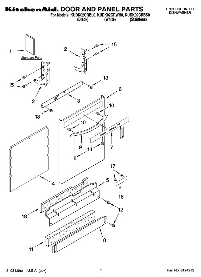 Diagram for KUDK02CRBL0
