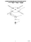 Diagram for 04 - Lower Washarm And Strainer Parts