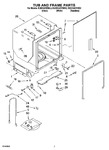 Diagram for 07 - Tub And Frame Parts