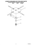 Diagram for 04 - Lower Washarm And Strainer Parts