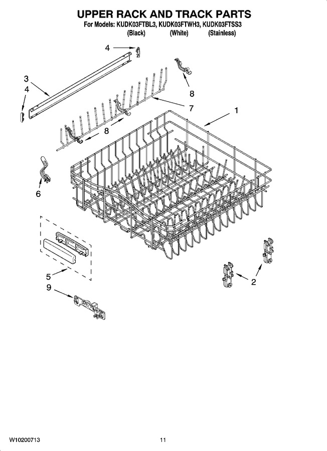Diagram for KUDK03FTWH3