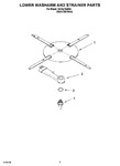 Diagram for 04 - Lower Washarm And Strainer Parts